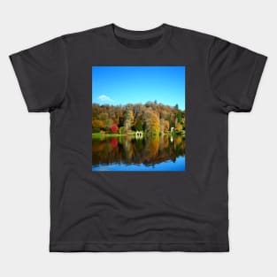 Lakescape, Stourhead Landscape Gardens, UK Kids T-Shirt